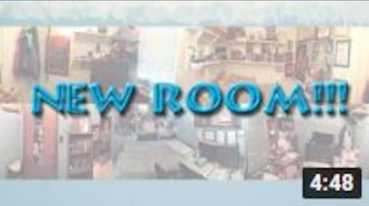 MY NEW ROOM!