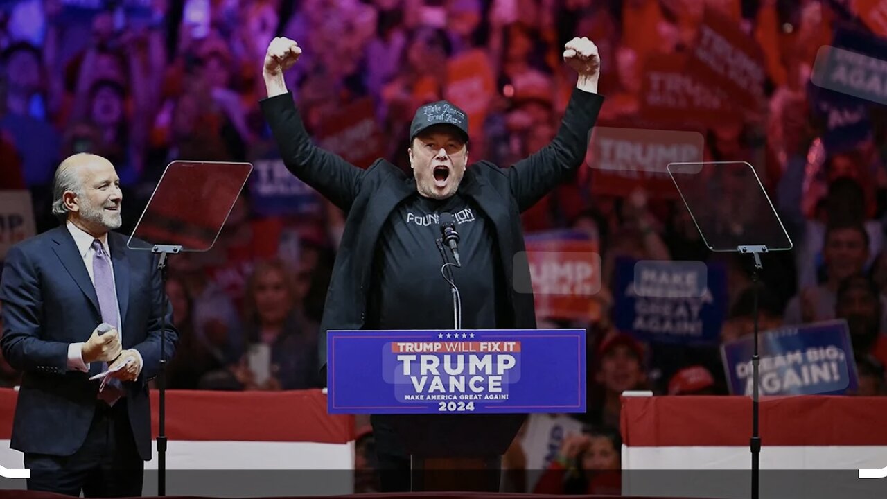 Elon Musk Full Speech at Madison Square Garden Trump Rally (October 27
