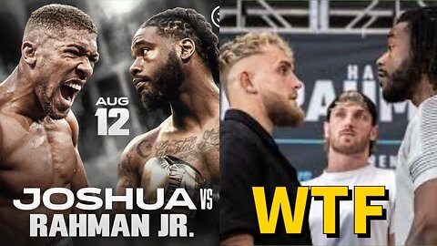 Anthony Joshua vs Hasim Rahman Jr Might Fight Soon What!?