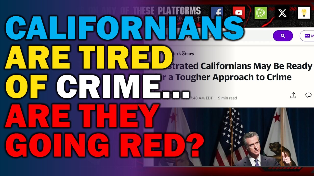 Many Californians are sick and tired of being bullied by their government and other criminals.
