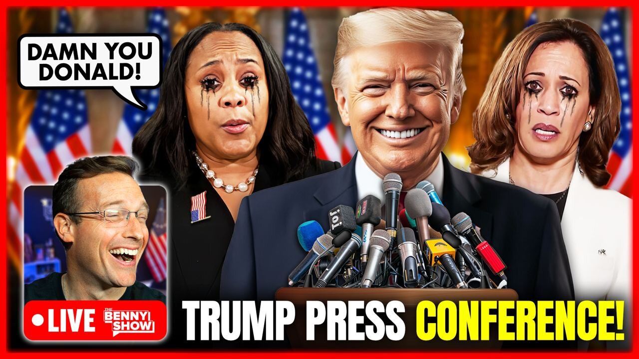 🚨Trump Press Conference LIVE Right NOW after Judge NUKES Georgia Charges | ABC News Debate RIGGED!?