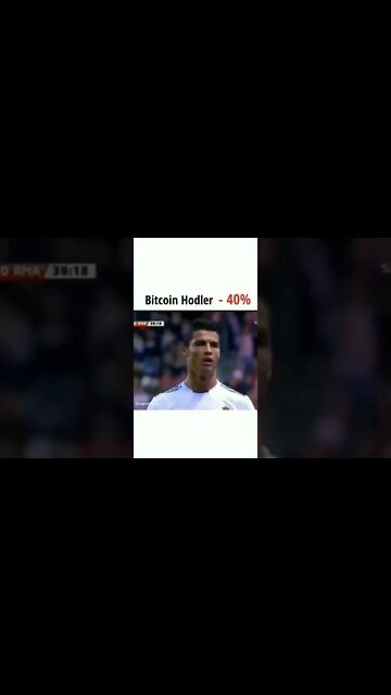 Como é Holdar Bitcoin na queda ... #bitcoin #HODL