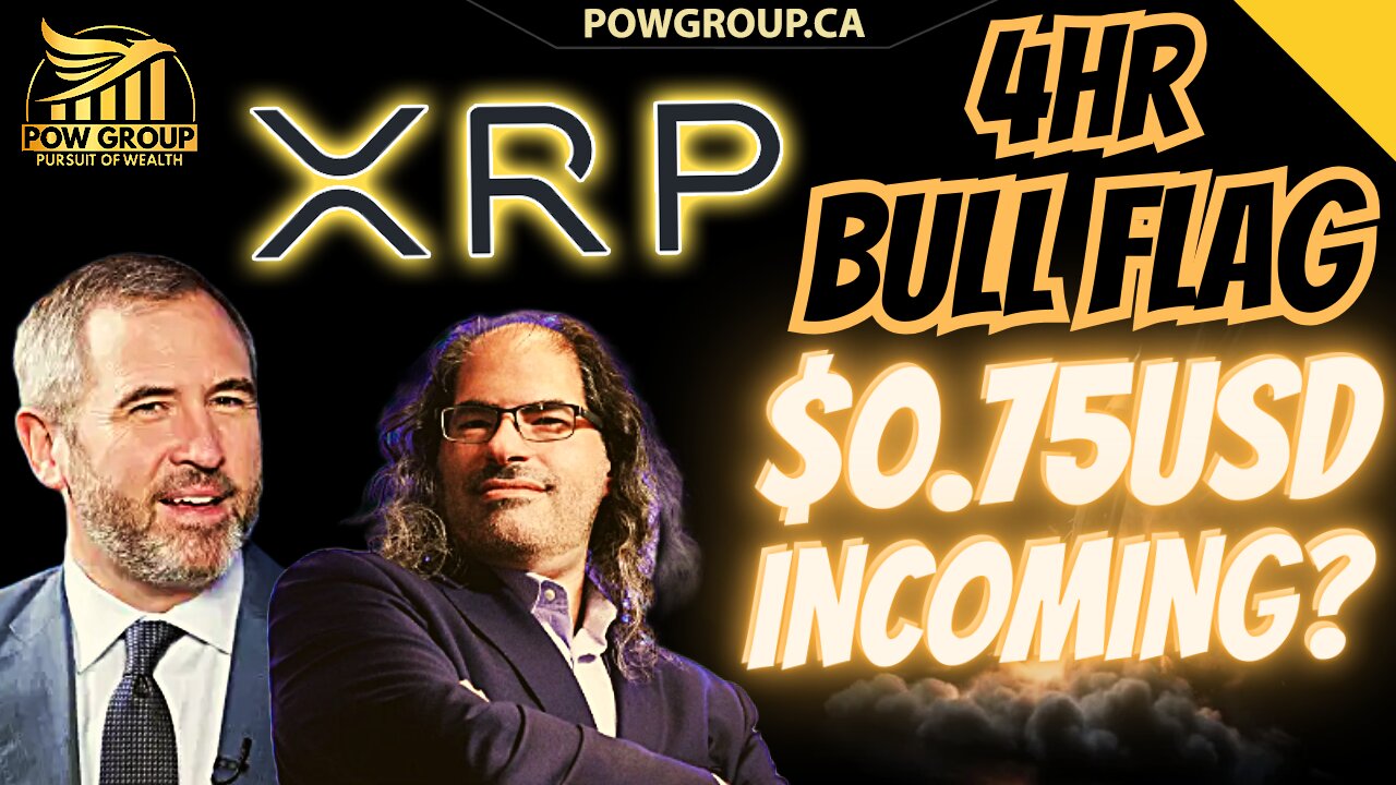 XRP: Potential 4HR Bull Flag, $0.75 USD Target Incoming? RLUSD Appearances