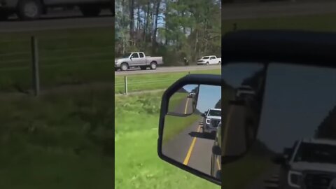 cop ran over by crazy driver #shorts
