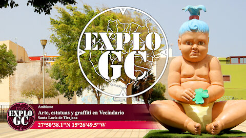 Ambiente Arte, estatuas y graffiti en Vecindario Santa Lucía de Tirajana