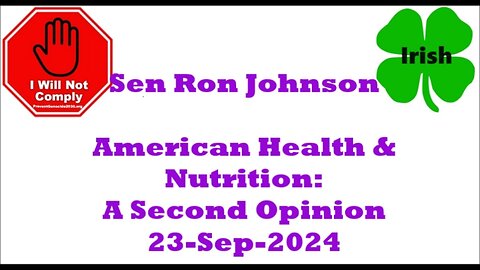 American Health Nutrition A Second Opinion 23-Sep-2024