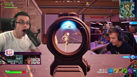 Nick Eh 30 vs Ninja In Fortnite Season 4!