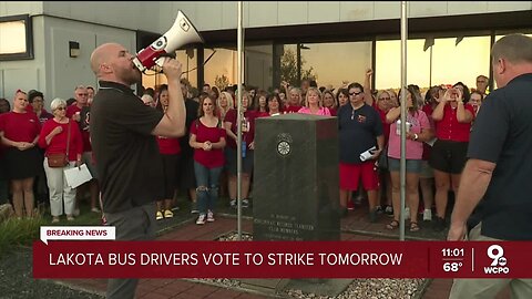 Bus drivers vote to strike, halting transportation services for Lakota schools