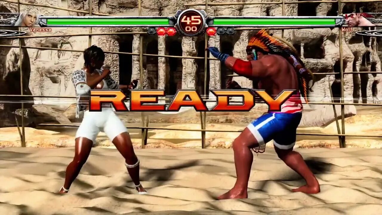 VF5FS match - Vanessa (Kruza) vs. Wolf (kebulee)