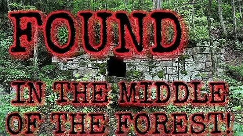FOUND ABANDONED TUNNEL IN THE FOREST!