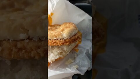 I just wanted a sausage biscuit...