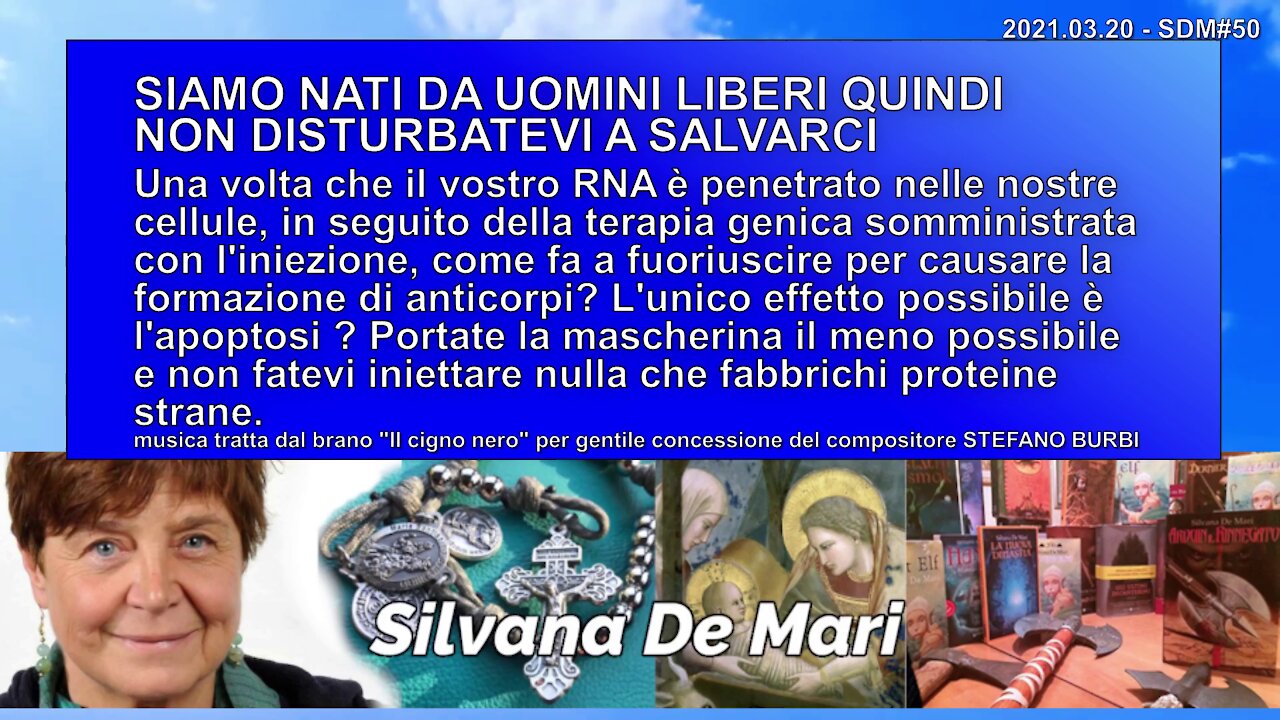 SIAMO NATI DA UOMINI LIBERI QUINDI NON DISTURBATEVI A SALVARCI - 2021.03.20 - SDM#50