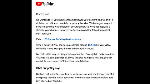 105 Qanon, Defining the conspiracy
