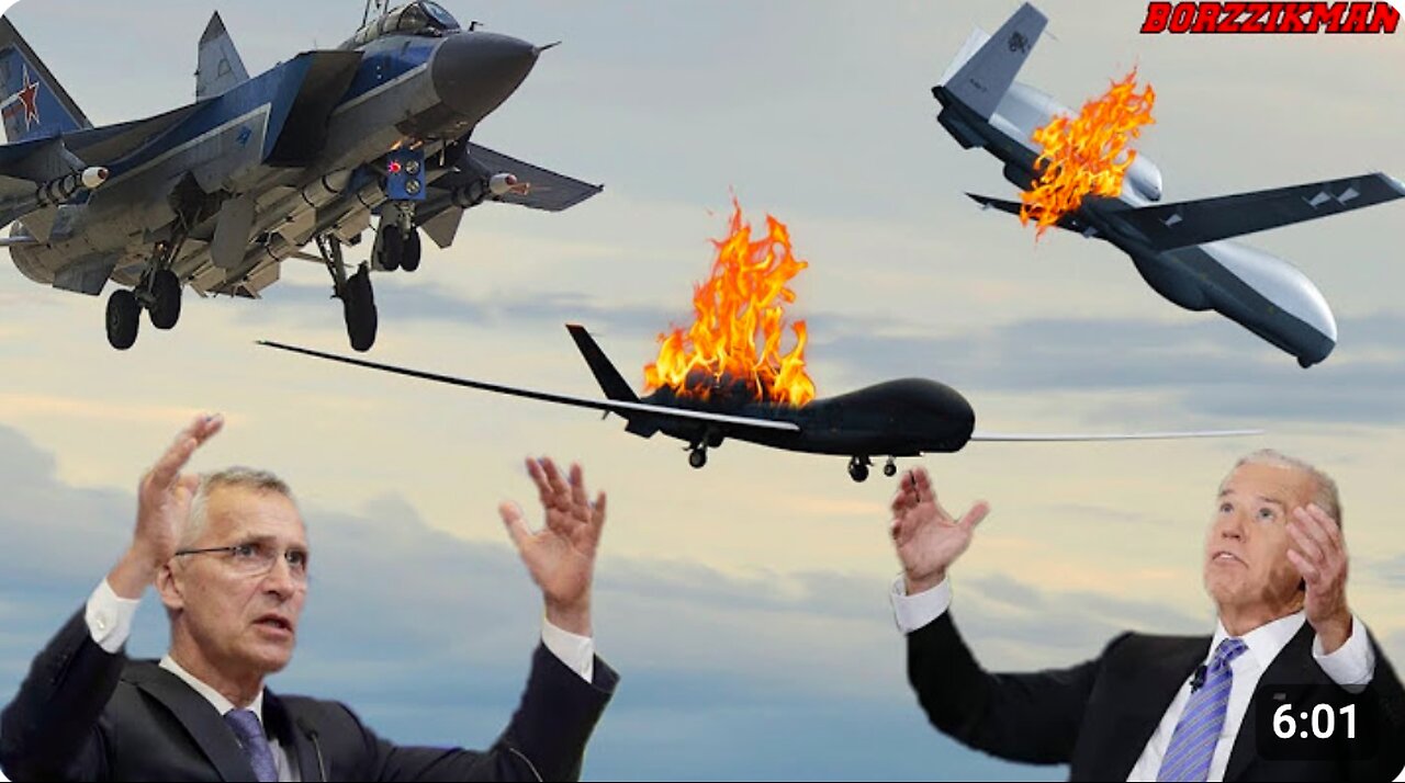 The Destruction Of GLOBAL HAWK and MQ-4C TRITON By MiG-31 Forced The U.S. To Withdraw All Its UAVs
