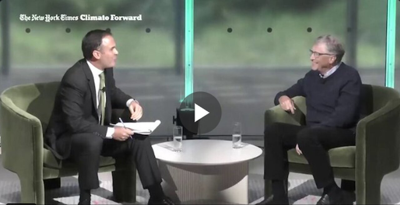 Interviewer: "If you just planted enough trees, it could take care...