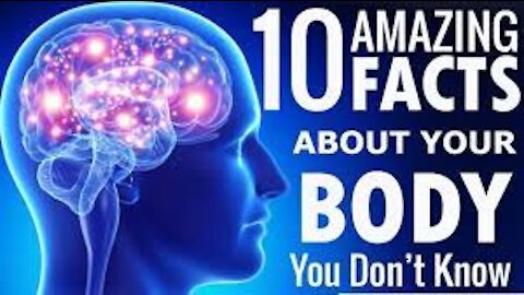 10 amaging facts about your body you don't know
