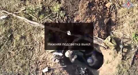 Footage of Russian drone operators dropping ammunition on positions of the Armed Forces of Ukraine