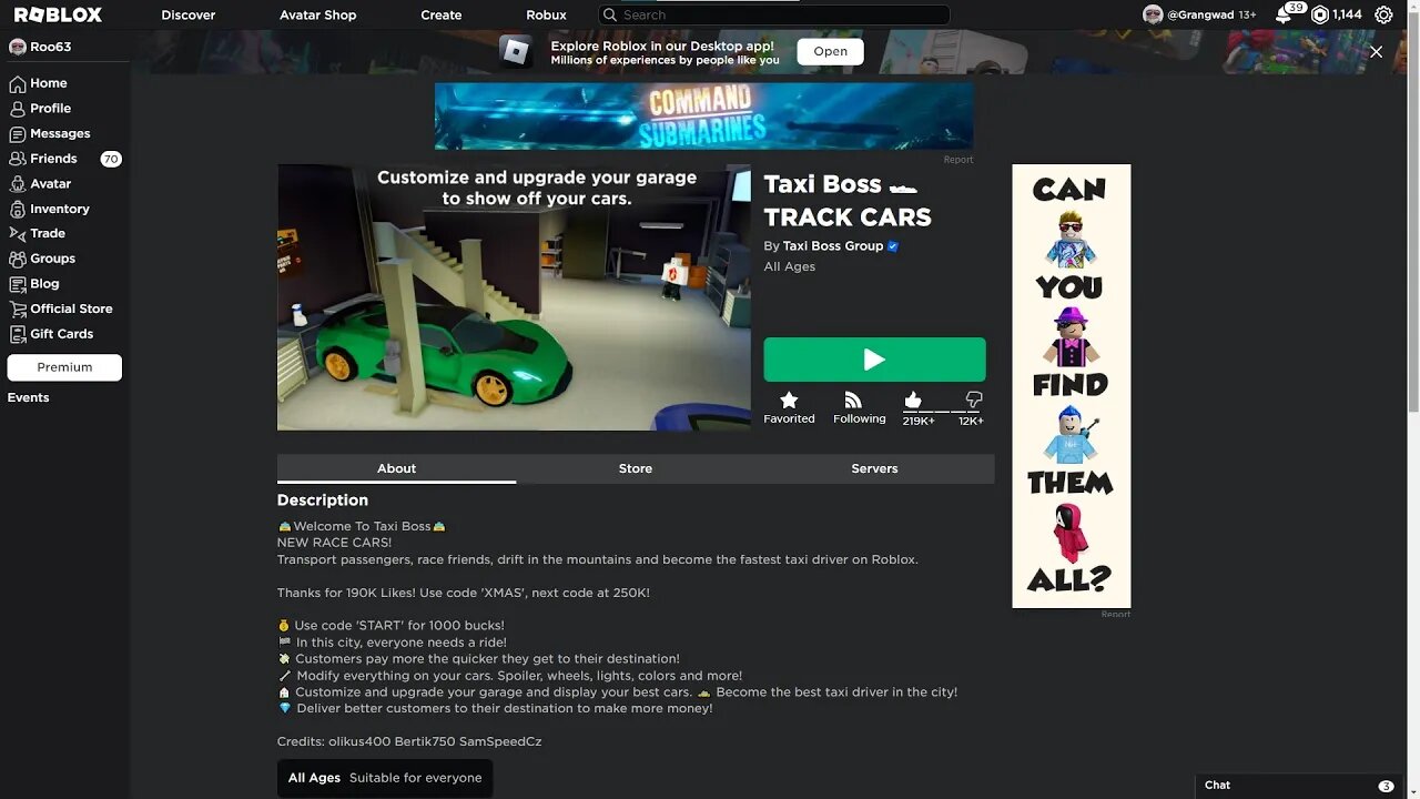Unofficial ROBLOX 'Taxi Boss' tutorial