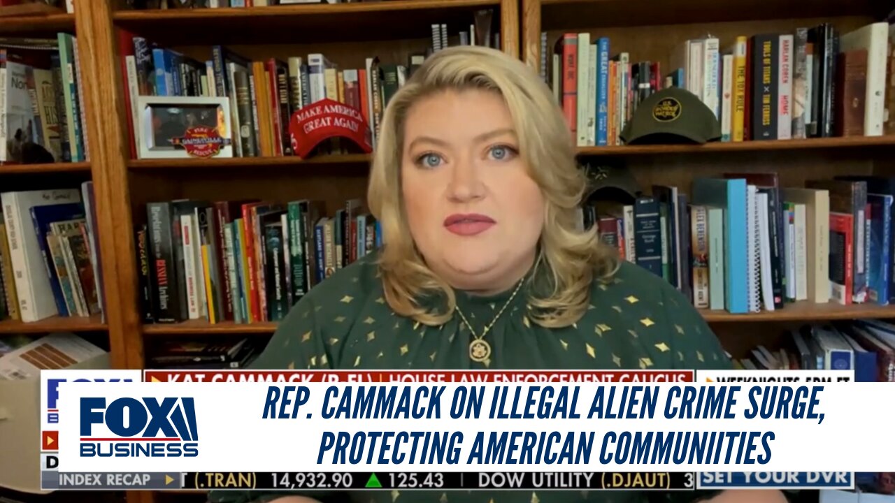 Rep. Cammack On Surge In Illegal Immigrant Crime, Biden's EO Making Matters Worse
