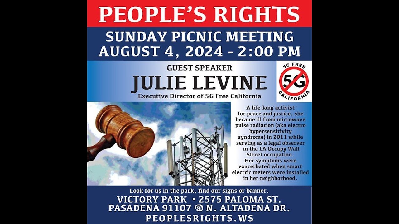 August 5, 2024 PM / Guest John Kacarab and Julie Levine on 5G, iTeraCare testimonies and more...