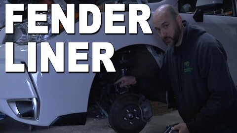 How to replace a fender liner - 2017 Subaru Forester