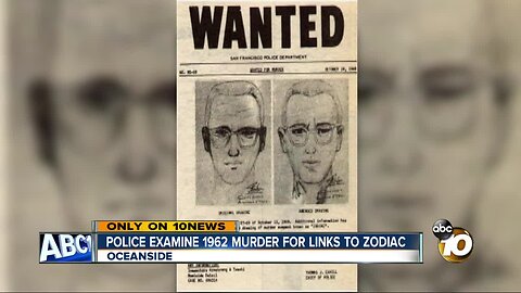 Did the Zodiac kill in Oceanside? Police re-test evidence in cold case