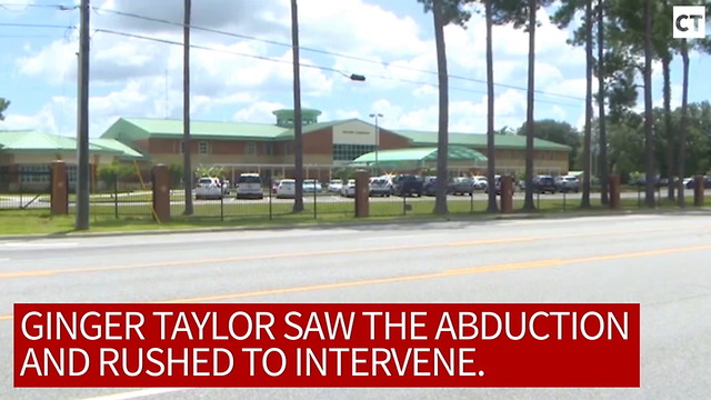 Panicked Teacher Acts Quickly When Sheer Horror Appears On Playground