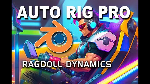 AUTO RIG PRO RAGDOLL PHYSICS FOR BLENDER