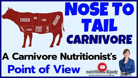 Nose to Tail Carnivore - A Carnivore Nutritionist's POV. #Carivore75Hard All-City Meatup News