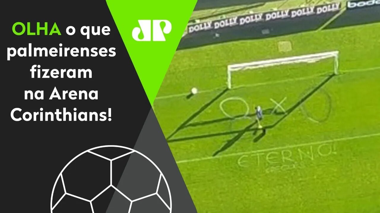 EXCLUSIVO! Torcedores do Palmeiras INVADEM a Arena Corinthians e... OLHA o que fizeram!