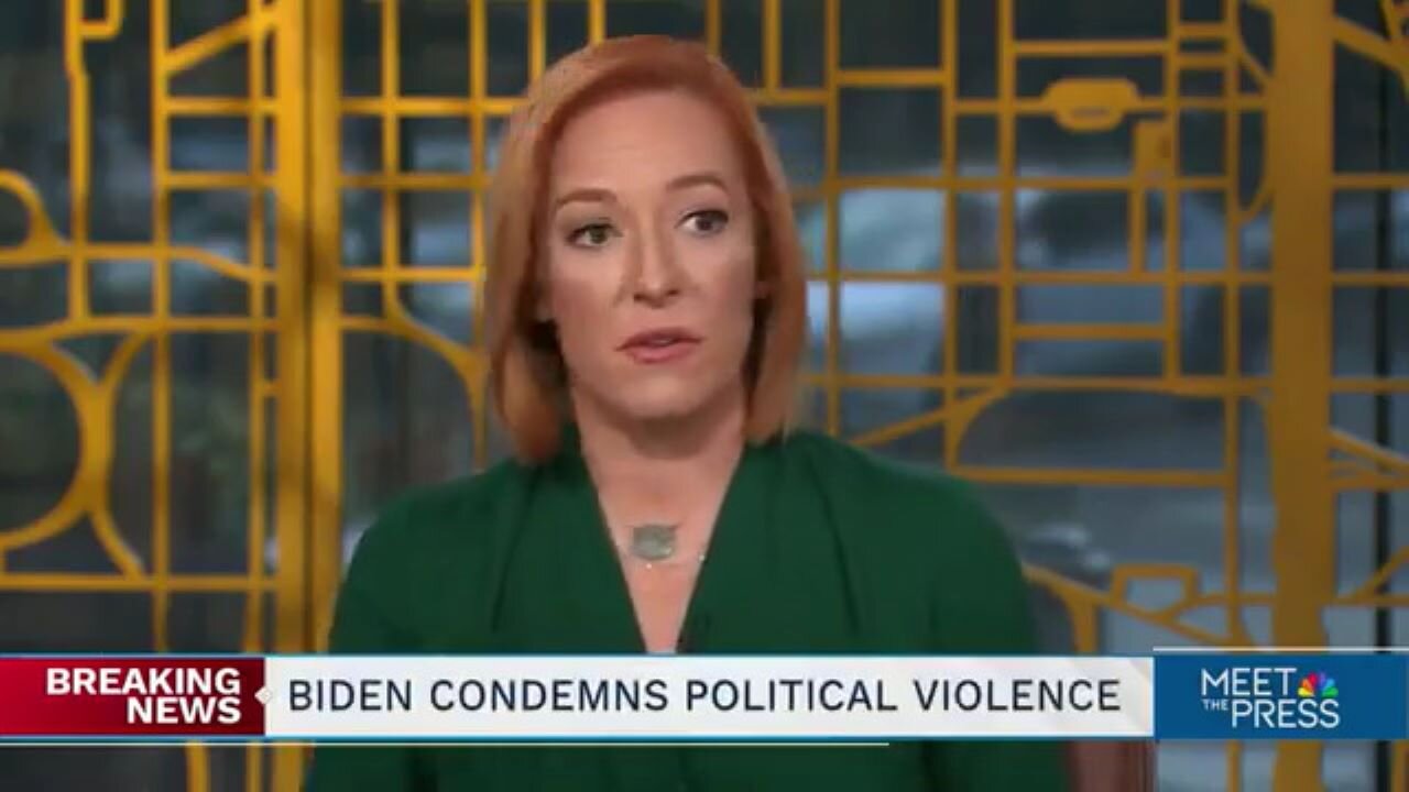 Jen Psaki After Attempted Assassination Of Trump: "I'm Incredibly Scared…I'm Scared For Journalists"