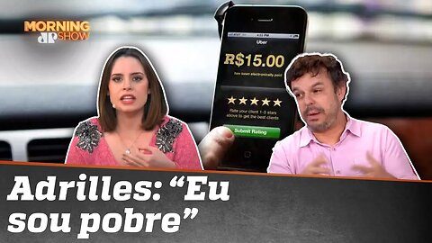 Pão duro: Adrilles não paga Uber e Zoe fica INDIGNADA