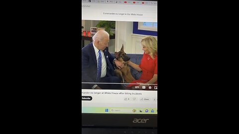 Presidents dog￼ commander put out. IT’S SYMBOLIC!!!. ￼