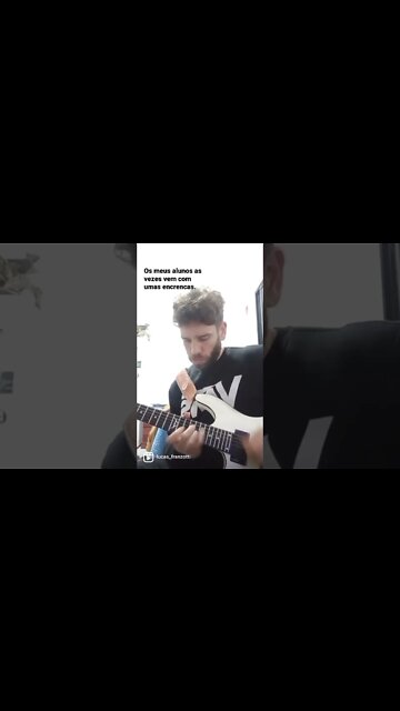 Quem aí curte avenged? Bora fazer aula de guitarra e violão?