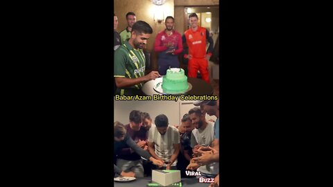 Babar Azam Birthday Celebrations #shorts