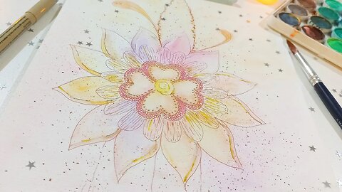 Ilustração Botânica: Desenho Floral com um toque Boho