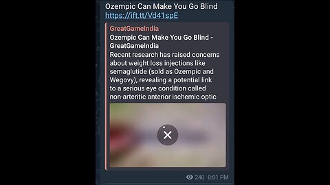 News Shorts: Ozempic Blindness