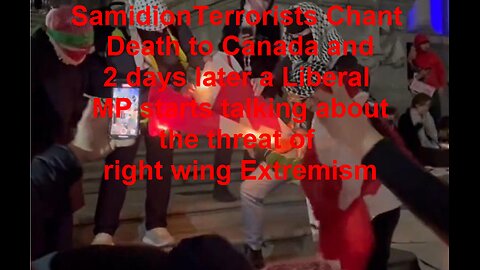 Samidoun Terrorist chant death to the US and Canada.