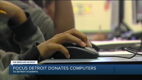The Rebound Detroit: One company is helping get Detroit kids computers for school work
