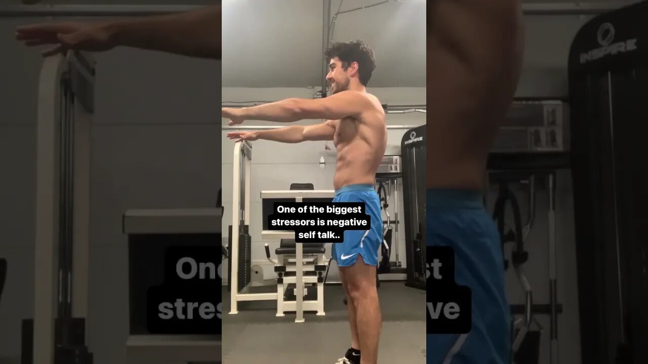 Avoid Negative Self Talk #workoutgoals #muscle #shorts #fitness #youtubeshorts