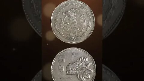 Mexico 5 Pesos 1981. #shorts #coinnotesz #viral