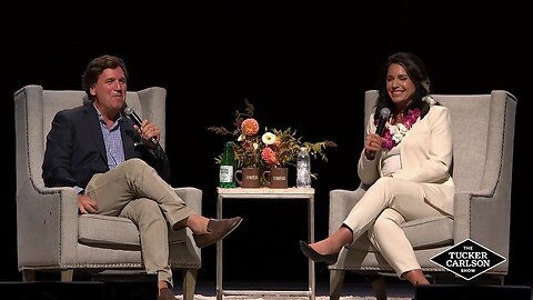 Tucker Carlson Show: Tucker Carlson Live Tour With Tulsi Gabbard