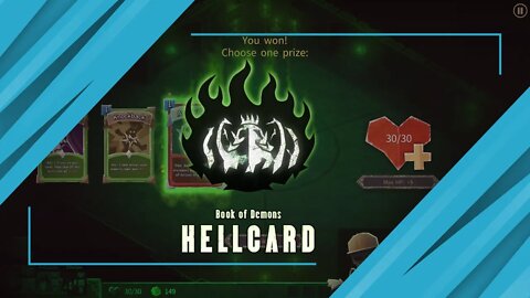 Let's Try - Book of Demons Hellcard - Requin87 #steamnextfest