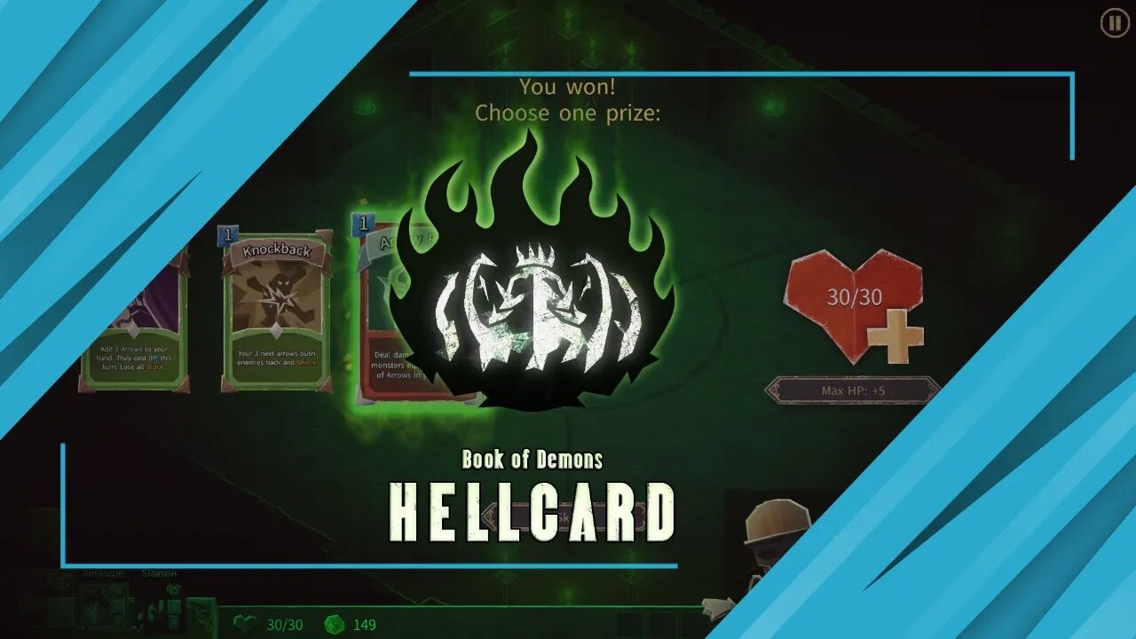 Let's Try - Book of Demons Hellcard - Requin87 #steamnextfest