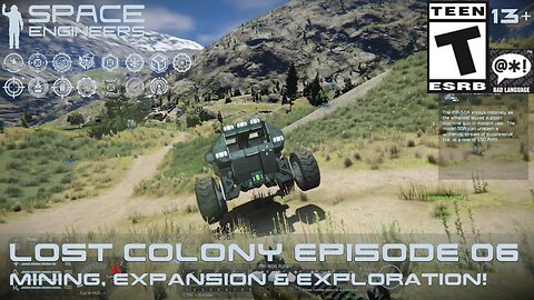 Space Engineers 2024 (Lost Colony Episode 06) Mining, Expansion & Exploration!