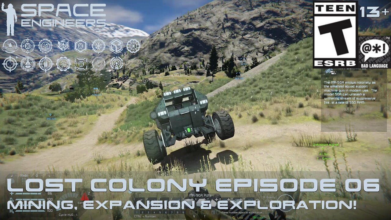 Space Engineers 2024 (Lost Colony Episode 06) Mining, Expansion & Exploration!