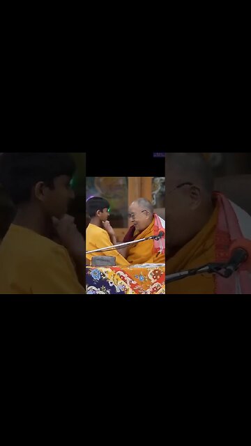 What in the hell is going on here with the Dalai Lama?