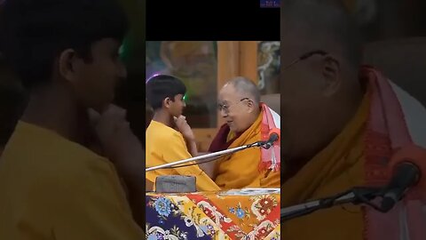 What in the hell is going on here with the Dalai Lama?
