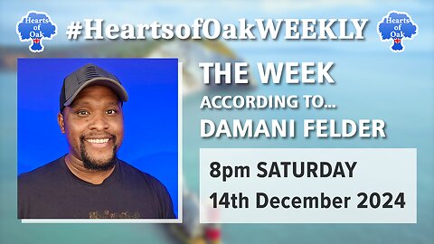 The Week According to … Damani Felder