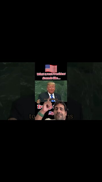 This was the UN speech that got back in the day 😎🇺🇸💯❤️✊🏾@DonaldJTrumpforPresident